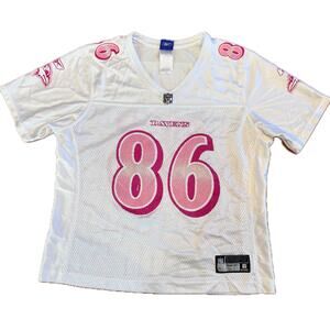 Todd Heap Baltimore Ravens Reebok Pink Jersey - Size L